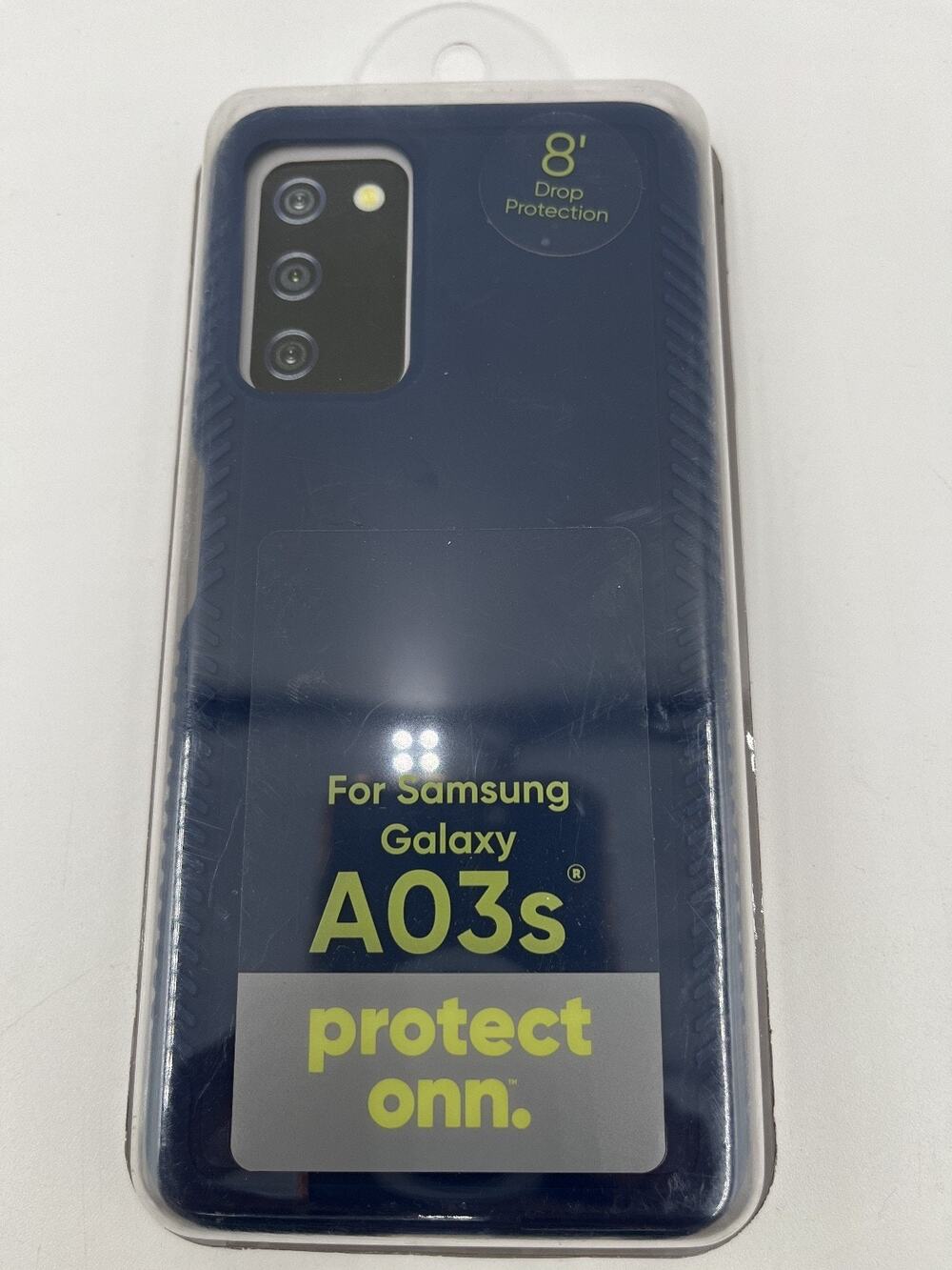Protect Onn Blue Case For Samsung Galaxy A03s 8' Drop Protection